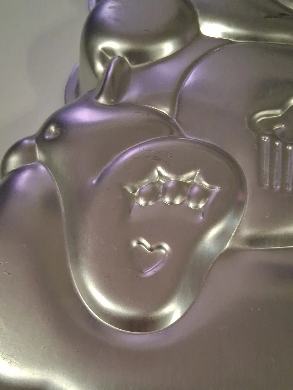 1983 Care Bear Cake Pan Used